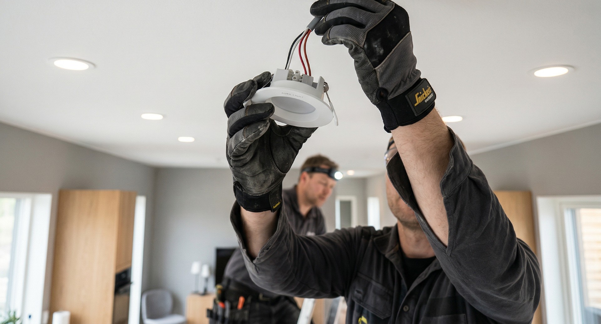 Bytte downlights til LED i Østfold